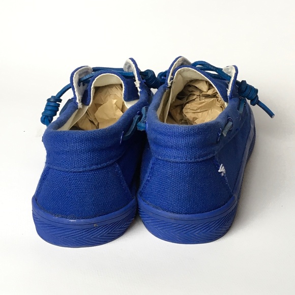 RARE Steve Madden Harbbor Blue Loafers / Boat Shoes — YACHTT Model sz 7 - Picture 5 of 8